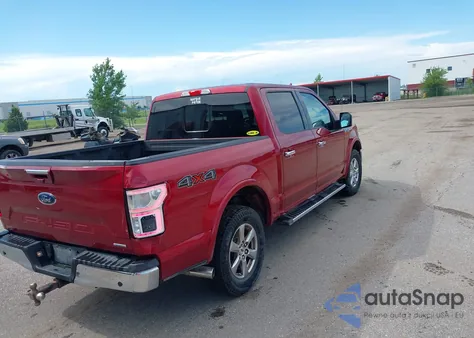 2018 Ford F-150 Lariat from USA, damaged, VIN 1FTEW1EP1JFC63354